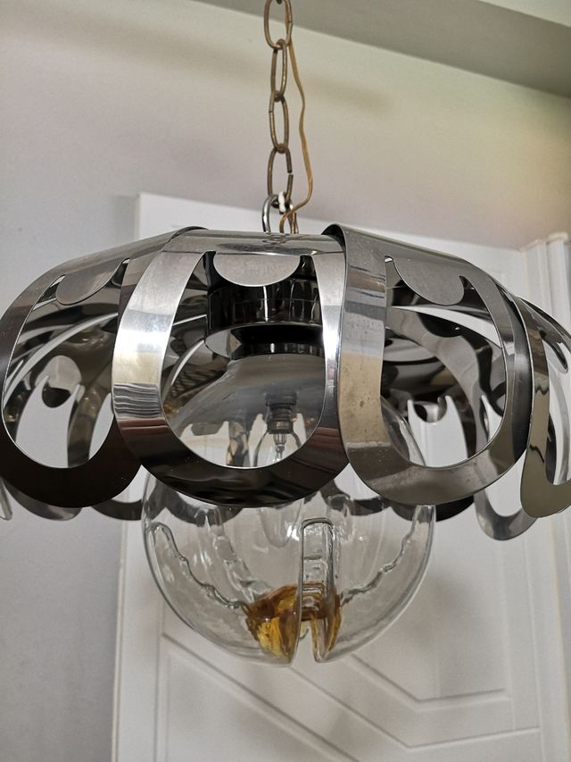 Lámpara Mazzega Murano vintage