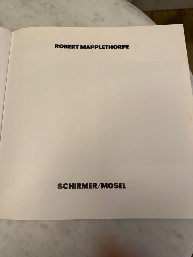 ROBERT MAPPLETHIRPE THE BLACK BOOK