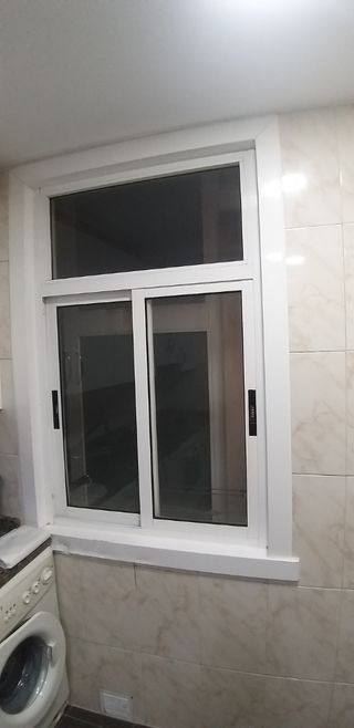 Ventana aluminio blanco