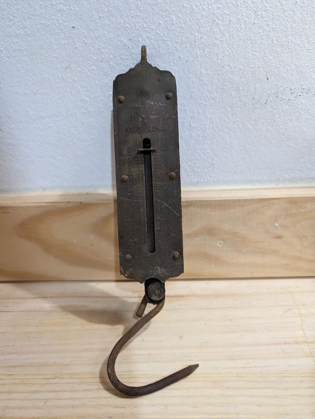 Balanza peso antigua