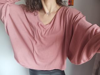 Blusa rosa