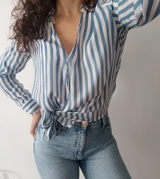 Blusa de rayas