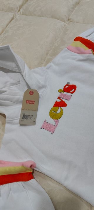 Felpa maglia Levi's bambina girl