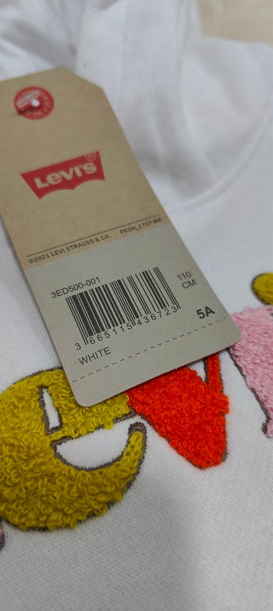 Felpa maglia Levi's bambina girl