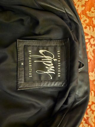 Chaqueta hombre cuero