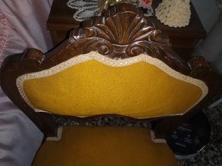 silla Antigua. tapizado nuebo