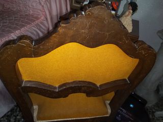 silla Antigua. tapizado nuebo