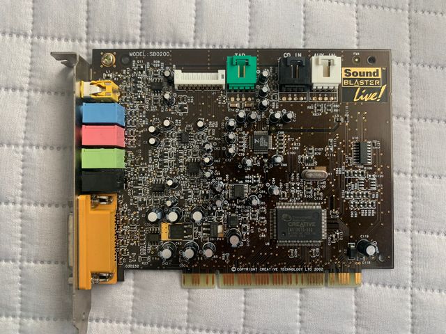 Creative Labs Sound Blaster Live! Placa de son 5.1