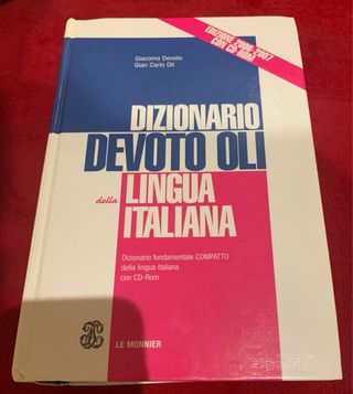 Dizionario lingua italiana