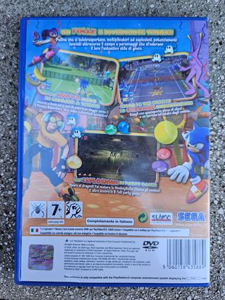 Sonic Sega Superstars Tennis PS2 ITA