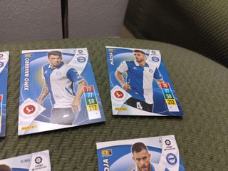 Cromos Alavés Adrenalyn Panini 