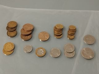 Monedas antiguas de Francos franceses