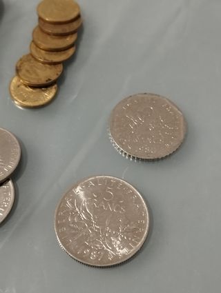 Monedas antiguas de Francos franceses