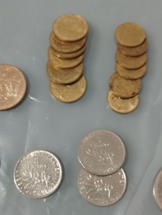 Monedas antiguas de Francos franceses