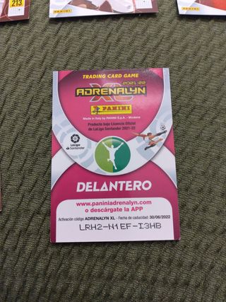 Cromos Rayo Vallecano Adrenalyn Panini 