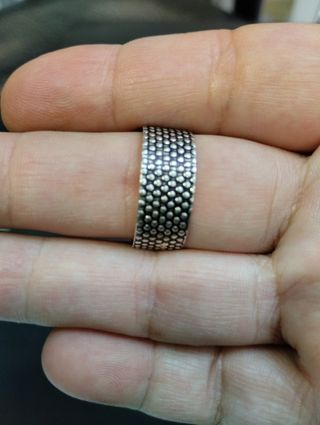 Anillo de plata con cuarzo