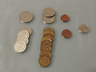 Monedas antiguas de Marcos Alemanes