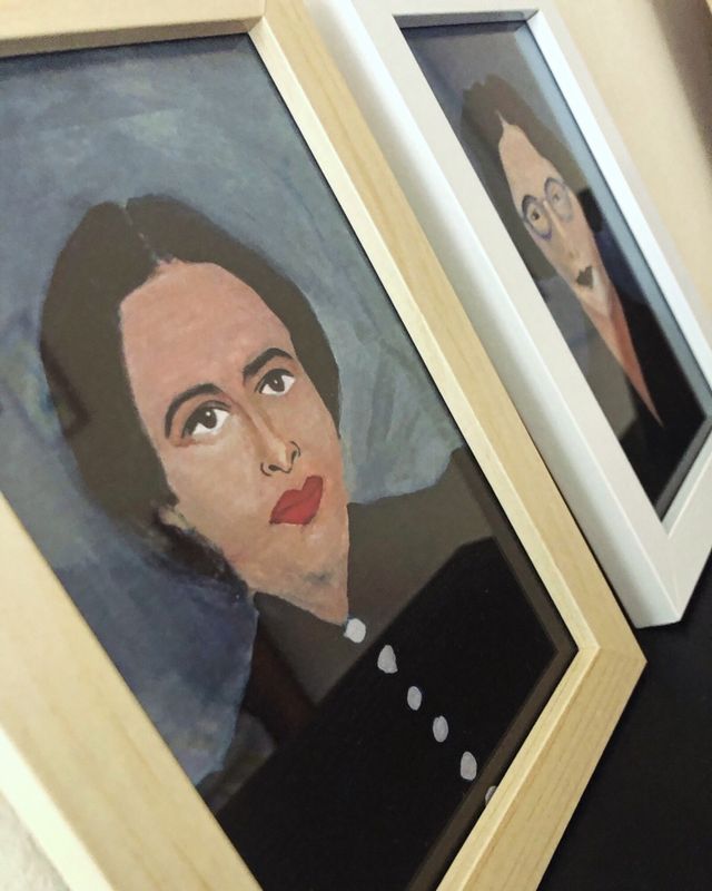 Simone Weil y Hannah Arendt Decoración Filósofas