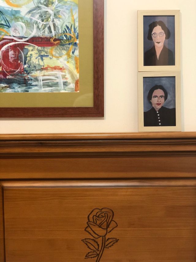 Simone Weil y Hannah Arendt Decoración Filósofas