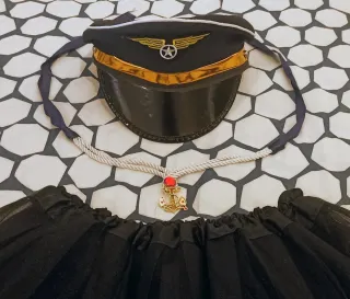 Disfraz Marine Capitana Barco Carnaval Talla 38