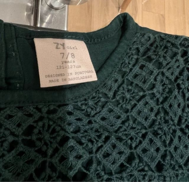 camiseta manga larga niña