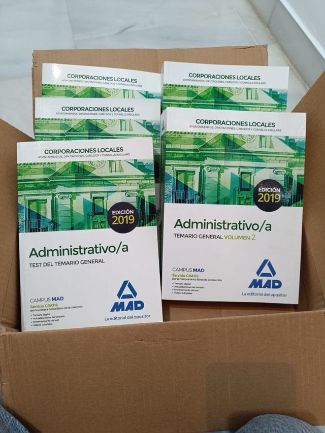 temario oposicion administrativo