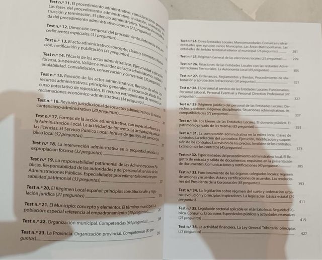 temario oposicion administrativo