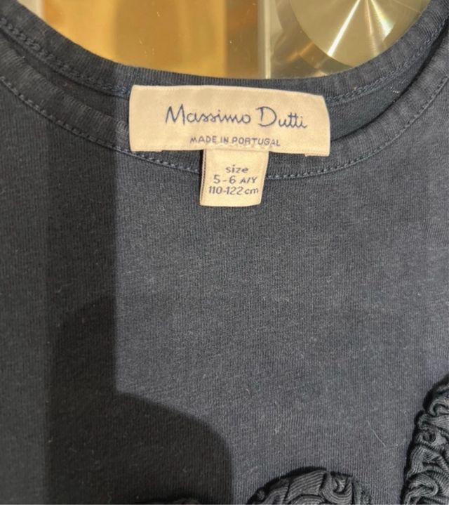 Camiseta azul marino niña