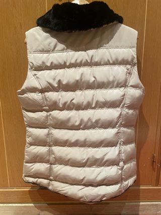 Chaleco entallado camel T-46