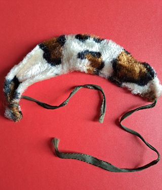 Stola di pelliccia Barbie vintage anni '80