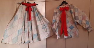 Carnevale,Completo Arlecchina