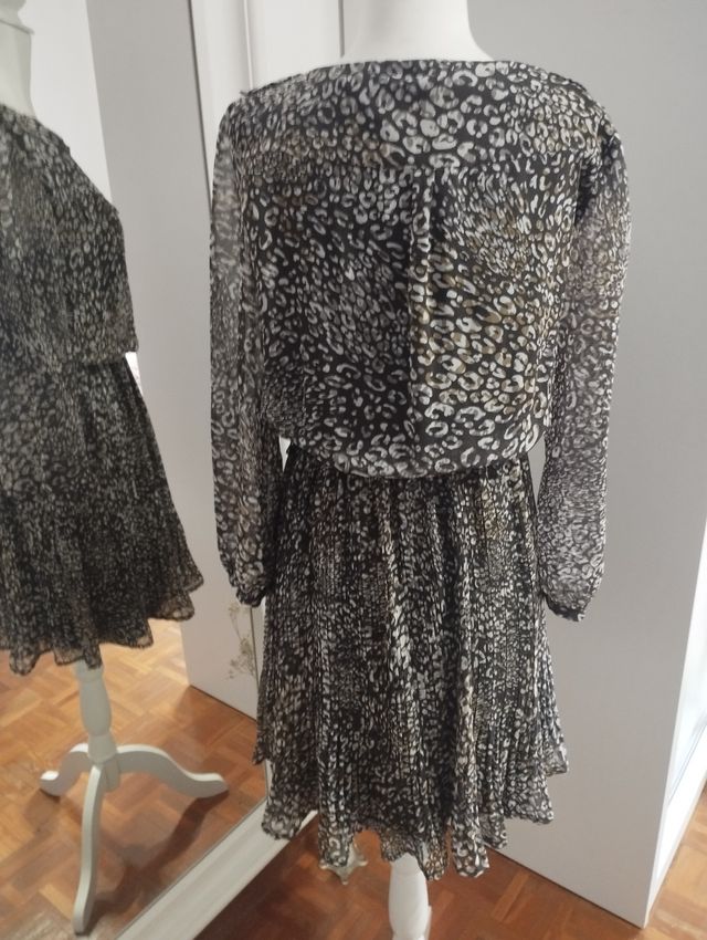 Vestido vaporoso de Blanco