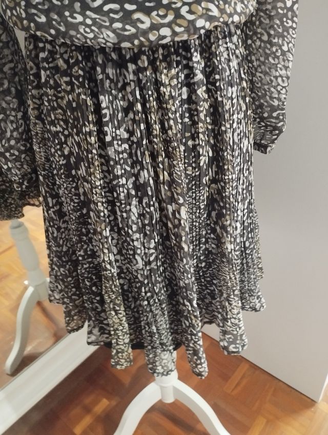 Vestido vaporoso de Blanco