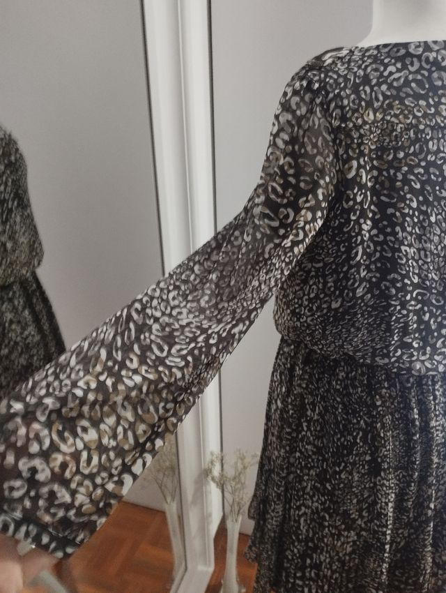 Vestido vaporoso de Blanco