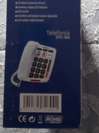 Teléfono para personas mayores