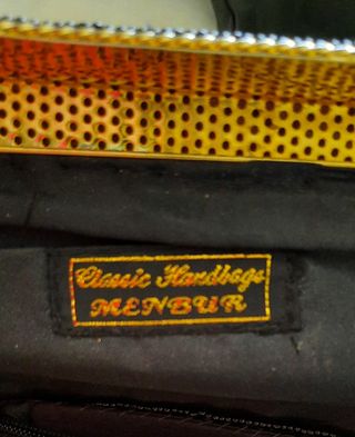 BOLSO , CINTURON Y  MONEDERO DE FIESTA  VINTAGE