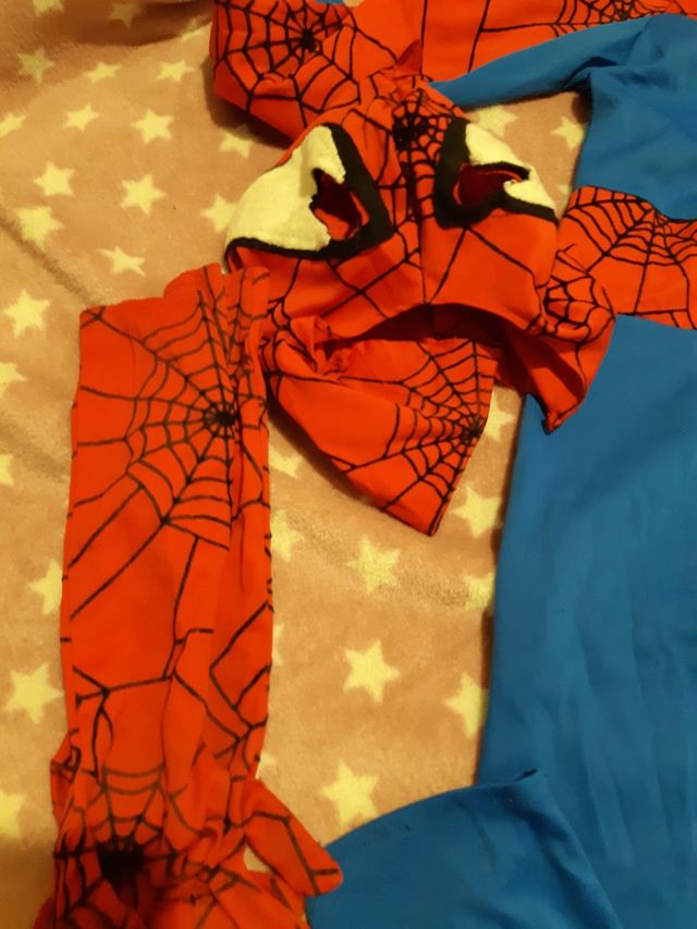 Hombre araña disfraz talle 9