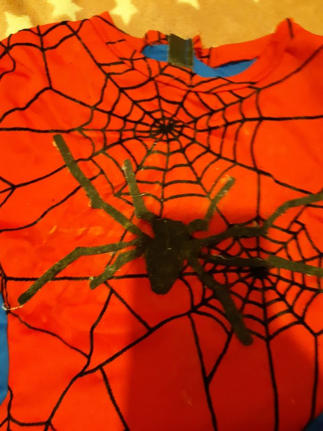 Hombre araña disfraz talle 9