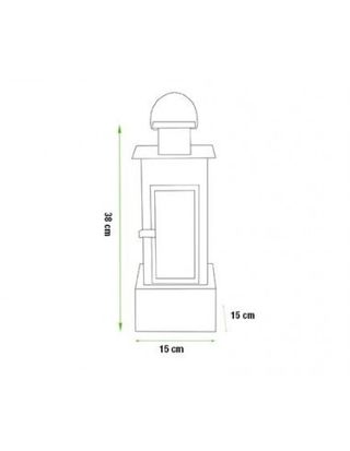 Pequeña estufa de Bioetanol