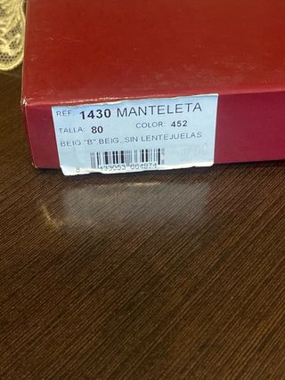 manteletas de fallera para niña