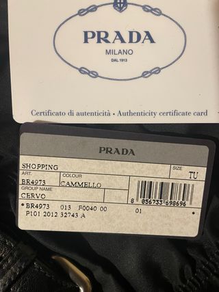 Bolso negro Prada 