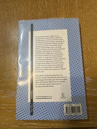 LIBRO EL CONDE LUCANOR
