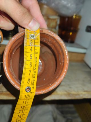 Piccolo capasone brocca terracotta