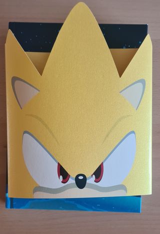 Libro Sonic Azul Historia Edición Colecion limitad