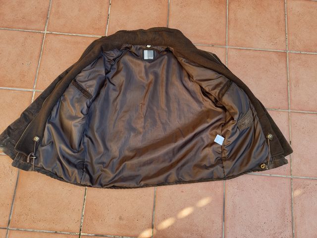 Chaqueta de piel de ante