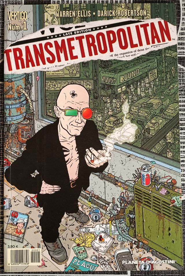 Transmetropolitan #1 Planeta DeAgostini 