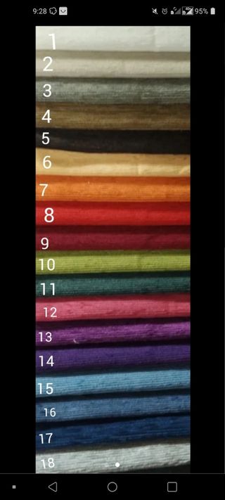 Lote de cojines para silla