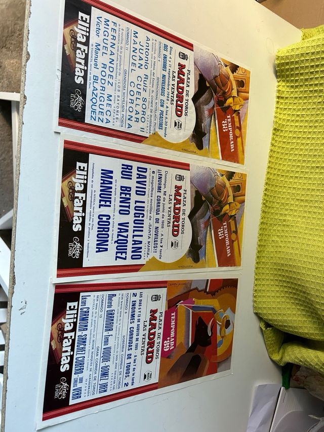 carteles de toros