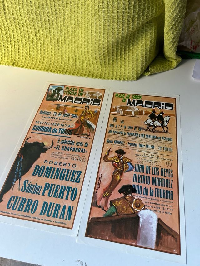 carteles de toros