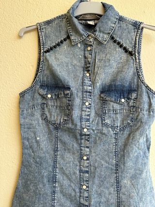 Camiseta tirantes vaquera